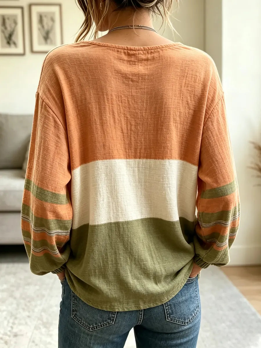 Funny Cat Halloween Pattern Art Casual Stylish Long Sleeve Cotton Linen Shirt