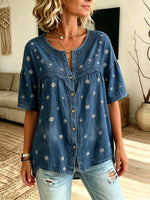 Women's Daisy Denim Shirt