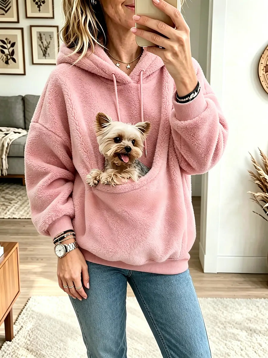 Women's Fall/winter Fleece Hoodie