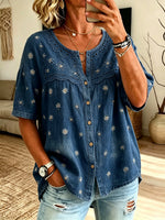 Women's Daisy Denim Shirt