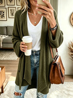 Women's Open-Front Knit Cardigan