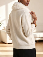Retro Cozy Loose Art Casual Stylish Long Sleeve Knit Cardigan Sweater