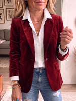 Women's Vintage Elegant Velvet Jacket