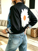 Women Floral Print Jacket