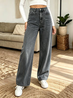 Women's High-Waisted Denim Jeans