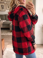 Vintage Elegant Plaid Double-sided Fleece Coat