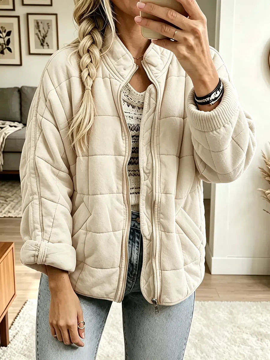 Women's Cozy Stand-collar Cotton Coat