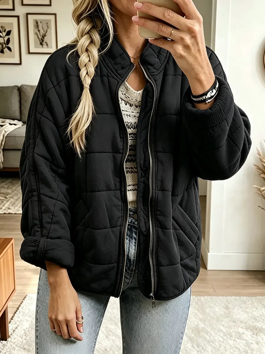 Women's Cozy Stand-collar Cotton Coat