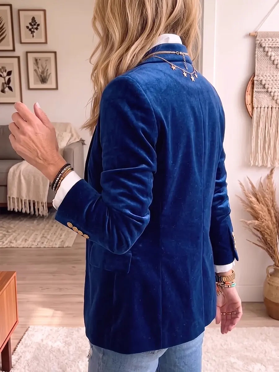 Women's Vintage Elegant Velvet Jacket