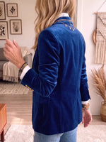 Women's Vintage Elegant Velvet Jacket
