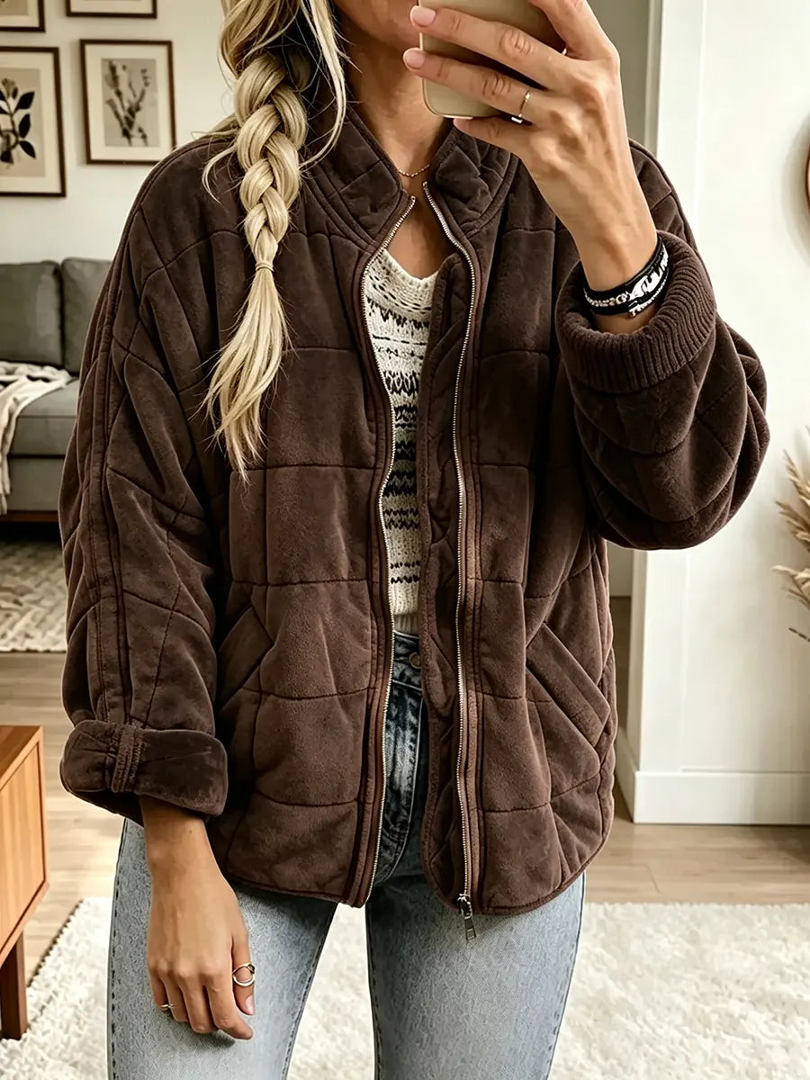 Women's Cozy Stand-collar Cotton Coat