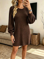 Women's Vintage Elegant Knitted Dress