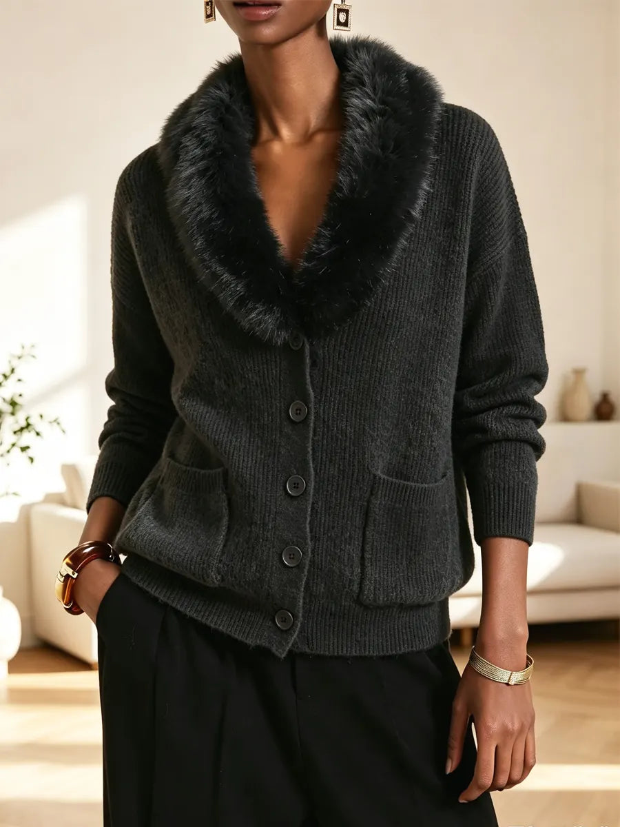 Retro Cozy Loose Art Casual Stylish Long Sleeve Knit Cardigan Sweater
