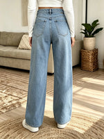 Women's High-Waisted Denim Jeans