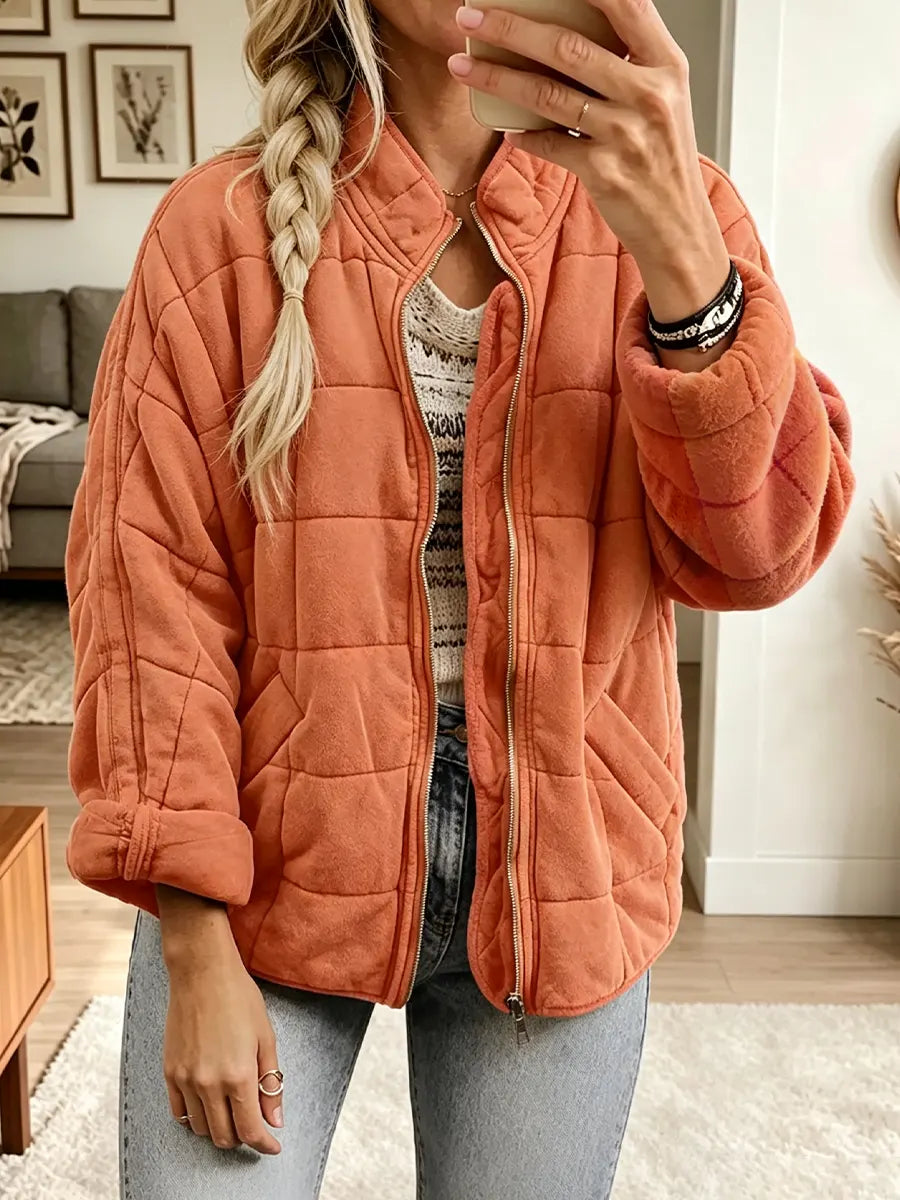 Women's Cozy Stand-collar Cotton Coat
