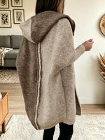 Women's Shawl Collar Open-Front Knit Cardigan