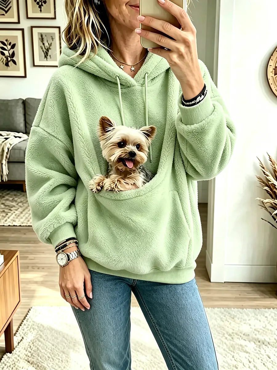 Women's Fall/winter Fleece Hoodie