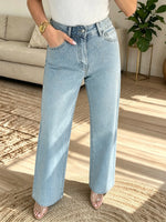 Women's Splatter Print High-Rise Straight Jeans