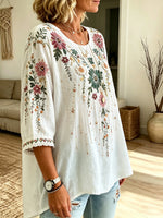 Women's Floral Print Blouse