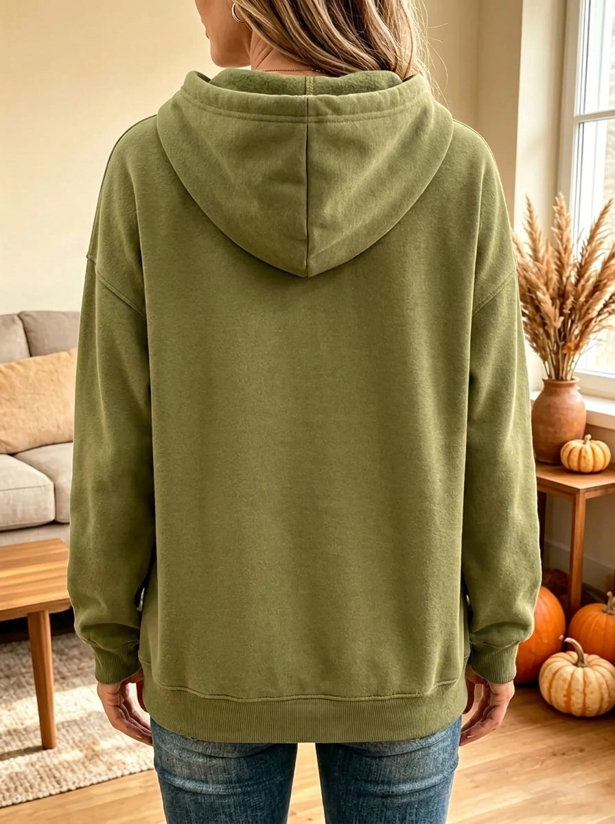 Women's Ber Months Holiday Graphic Drawstring Hoodie