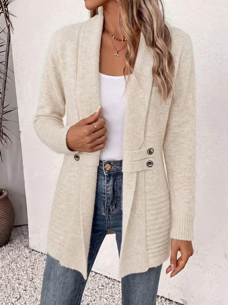 Women Cold Shoulder Blouse Layered Bell Sleeve Casual Loose Tunic Top