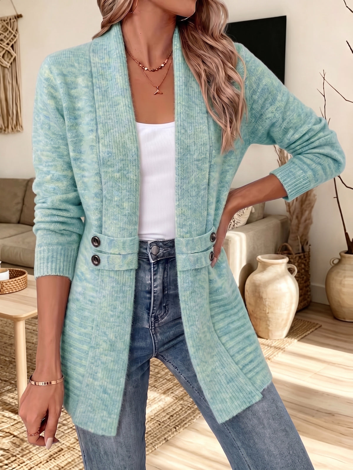 Women Cold Shoulder Blouse Layered Bell Sleeve Casual Loose Tunic Top