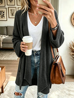 Women's Open-Front Knit Cardigan
