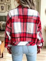 Retro Plaid Pattern Art Casual Lapel Stylish Long Sleeve Coat