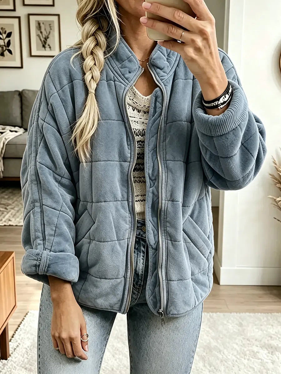 Women's Cozy Stand-collar Cotton Coat