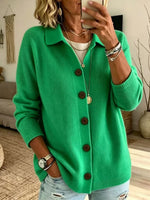 Women's Button-Down Knit Cardigan