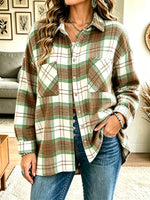 Women’s Christmas Style Shirt Coat