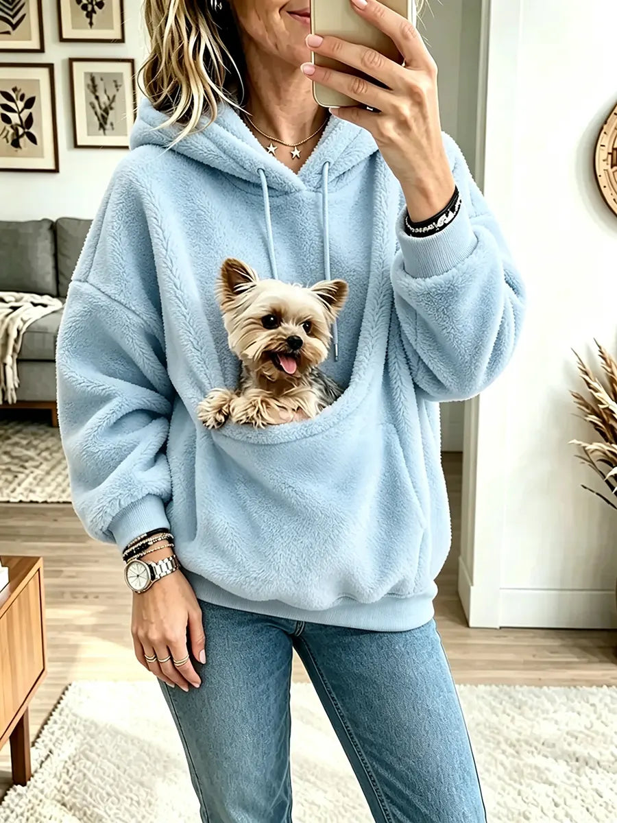 Women's Fall/winter Fleece Hoodie