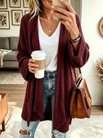 Women's Open-Front Knit Cardigan