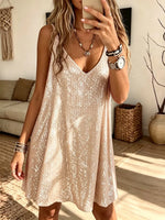 Women's Sexy V-neck Cami Dress