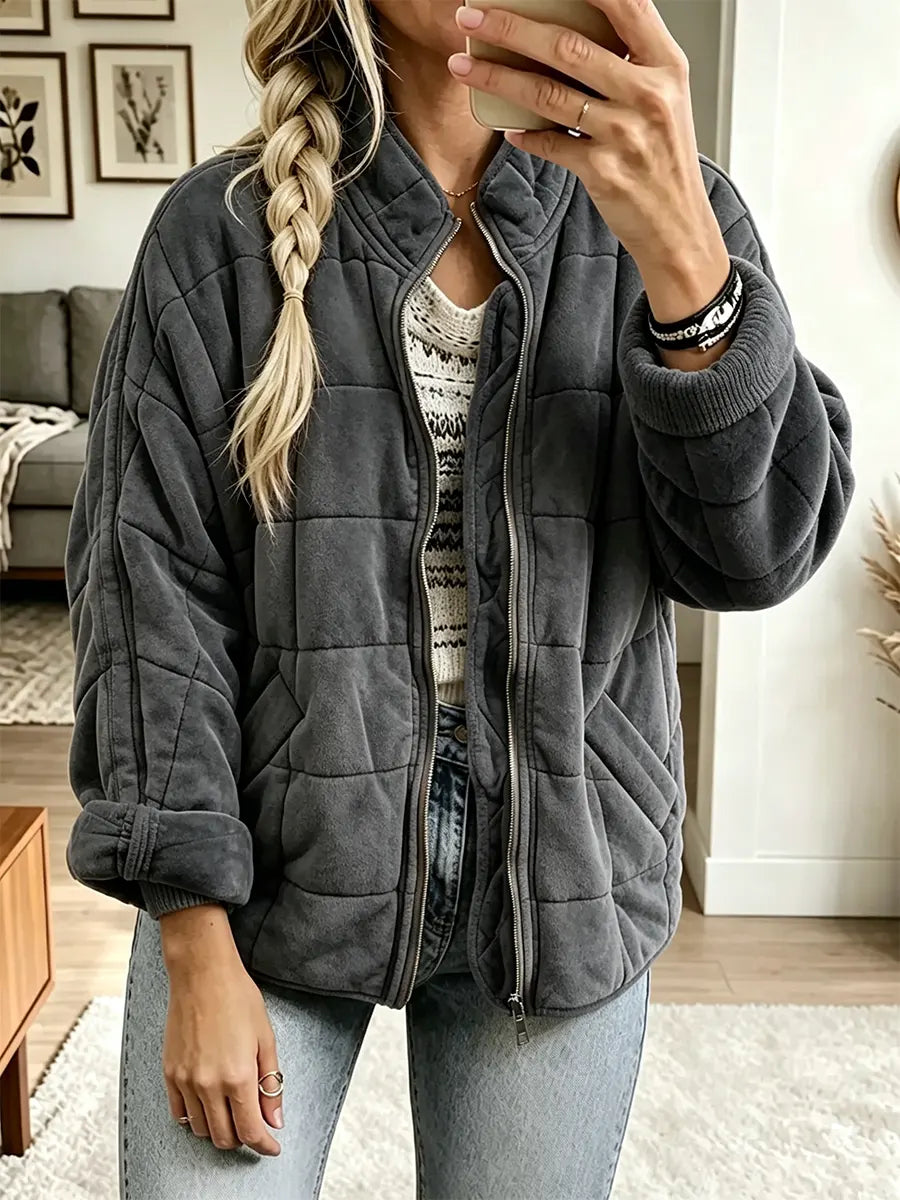 Women's Cozy Stand-collar Cotton Coat