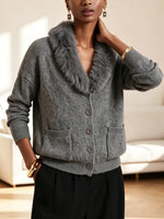 Retro Cozy Loose Art Casual Stylish Long Sleeve Knit Cardigan Sweater