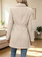 Retro Chic Lapel Button Art Casual Stylish Long Sleeve Coat